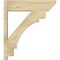 Ekena Millwork Merced Slat Rough Sawn Outlooker, Douglas Fir, 8"W x 30"D x 34"H OUT08X30X34MRC06RDF - alternate 2